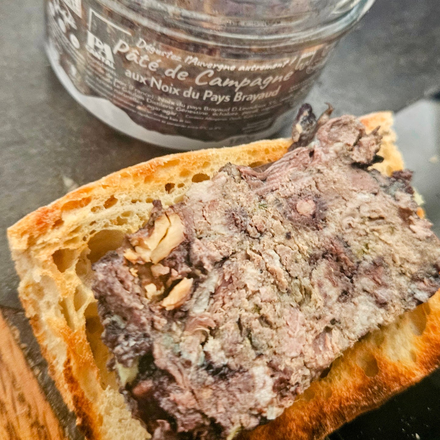 Terrine de Campagne au BLEU de Laqueuille "La Mémé"