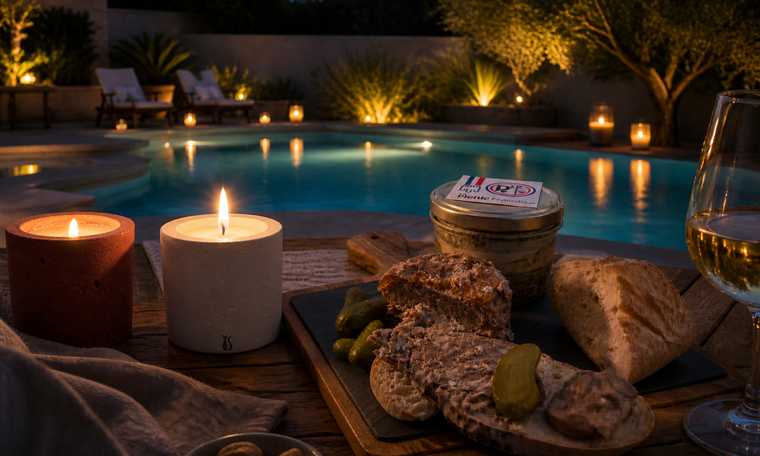 🕯️ L'apéro qui s'attarde — quand la lumière d'une bougie fait tout l'été