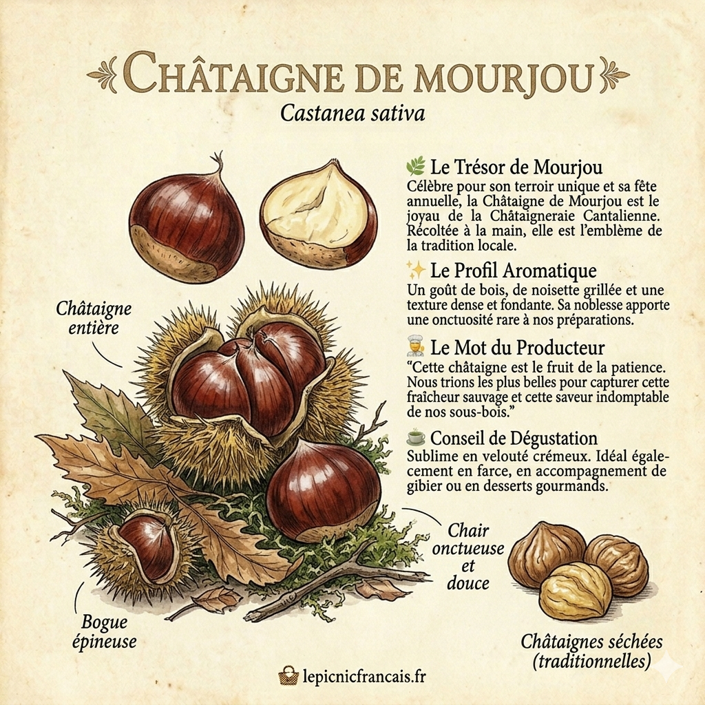 Velouté automnal châtaignes Auvergne – Le Picnic Français