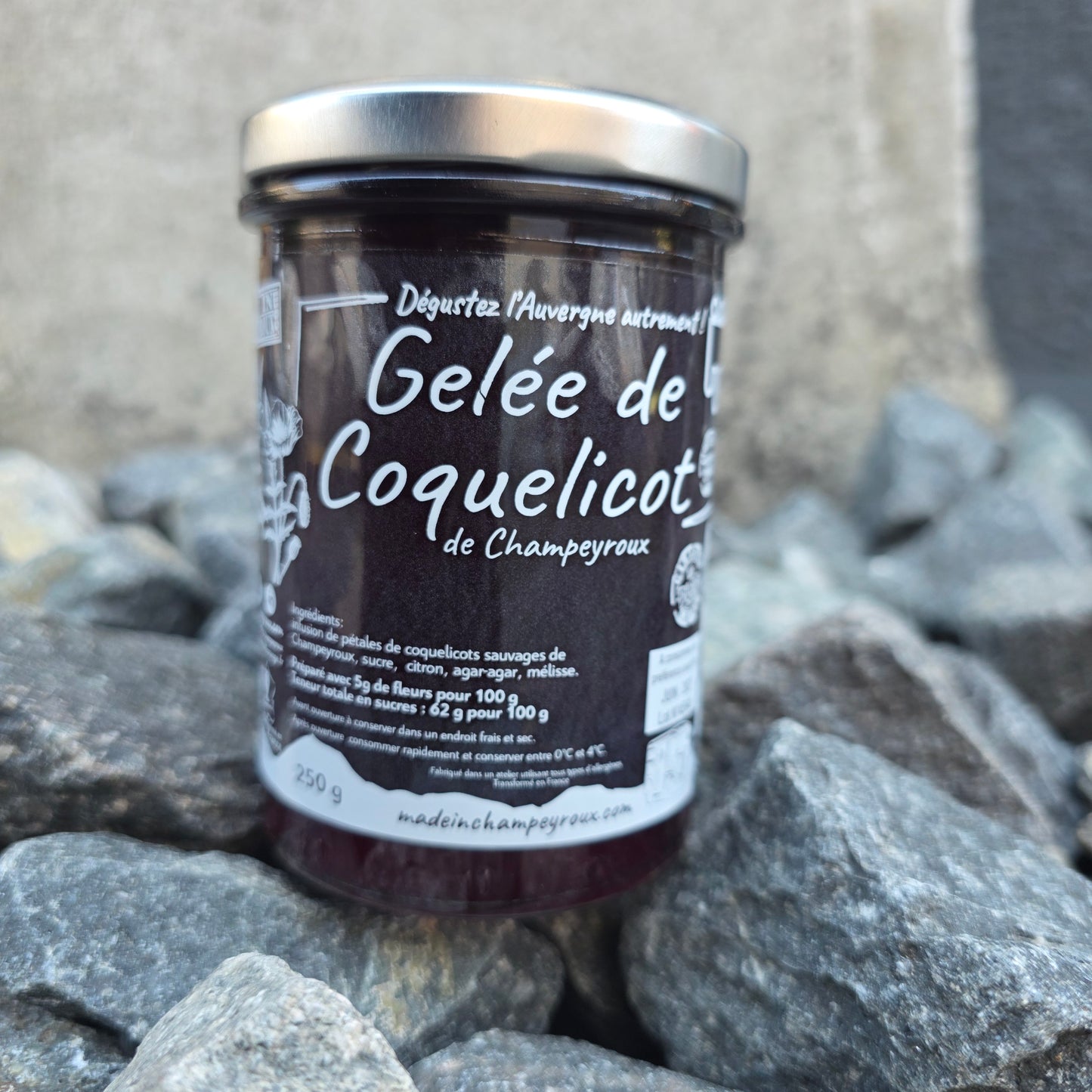 Gelée de Coquelicot de Champeyroux – 250g