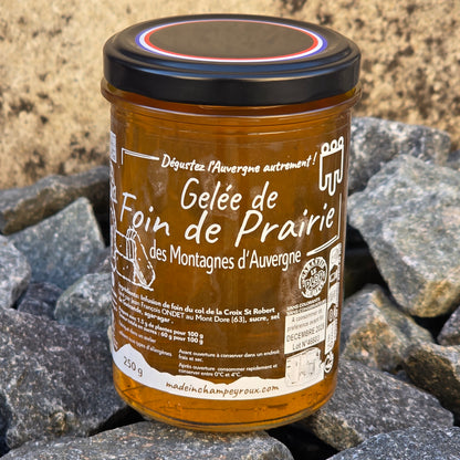 Gelée de foin des montagnes du Sancy Auvergne bocal – Le Picnic Français