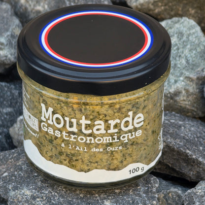 Moutarde balsamique ail des ours en bocal 100g – Le Picnic Français