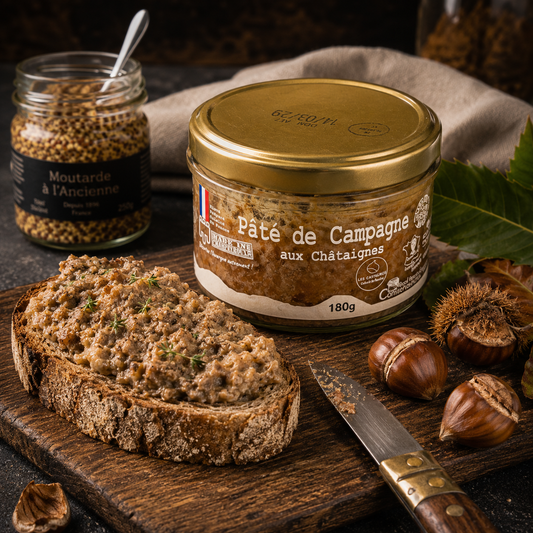 Pâté de Campagne aux Châtaignes de Mourjou – Auvergne
