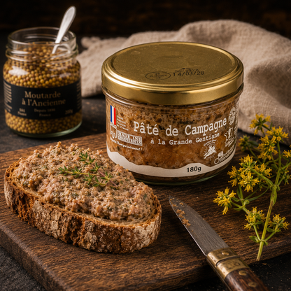 Pâté de Campagne à la Gentiane Génestine – Auvergne