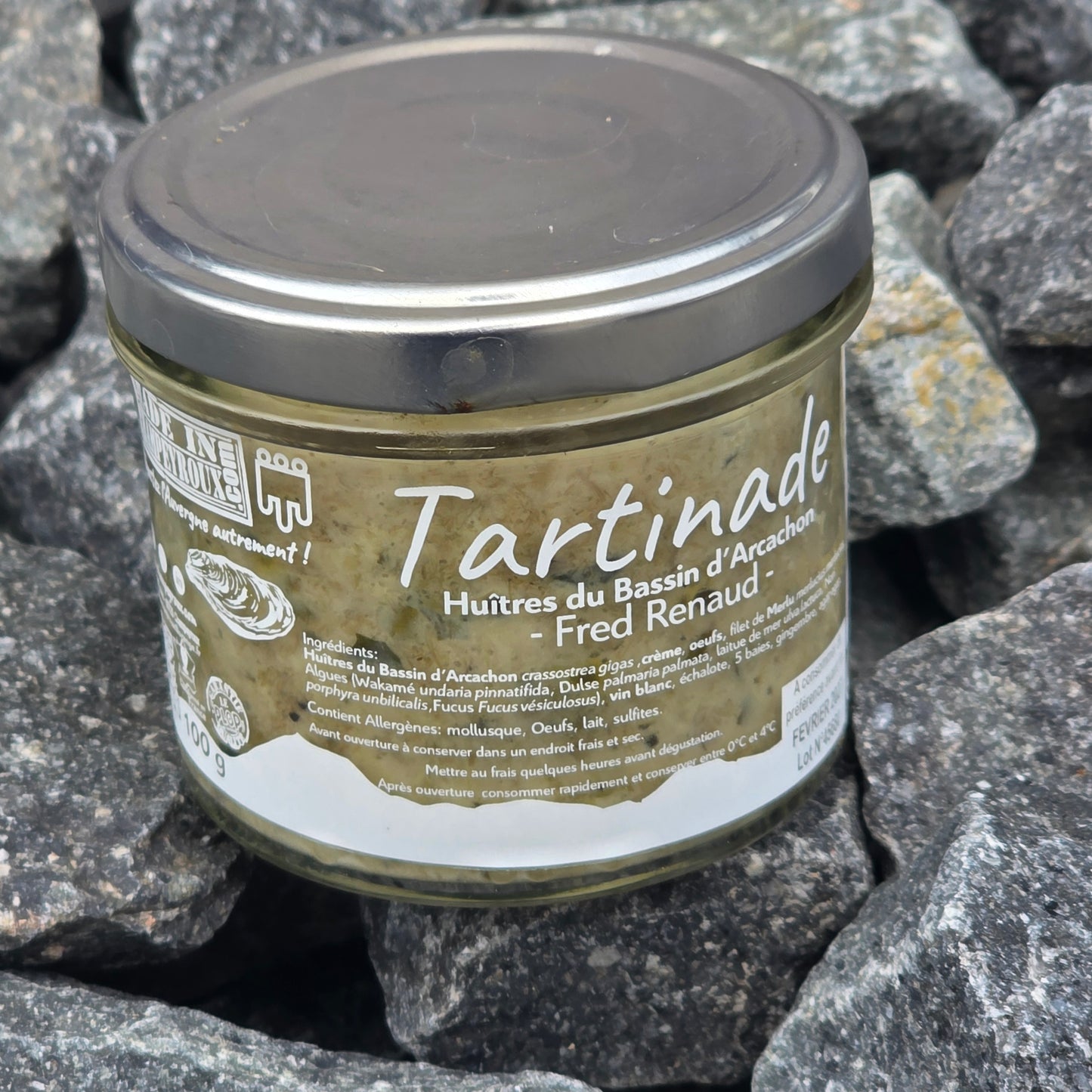 Rillette huîtres Arcachon ambiance — Le Picnic Français