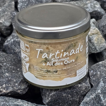 Tartinade saumon ail des ours Champeyroux en situation — Le Picnic Français