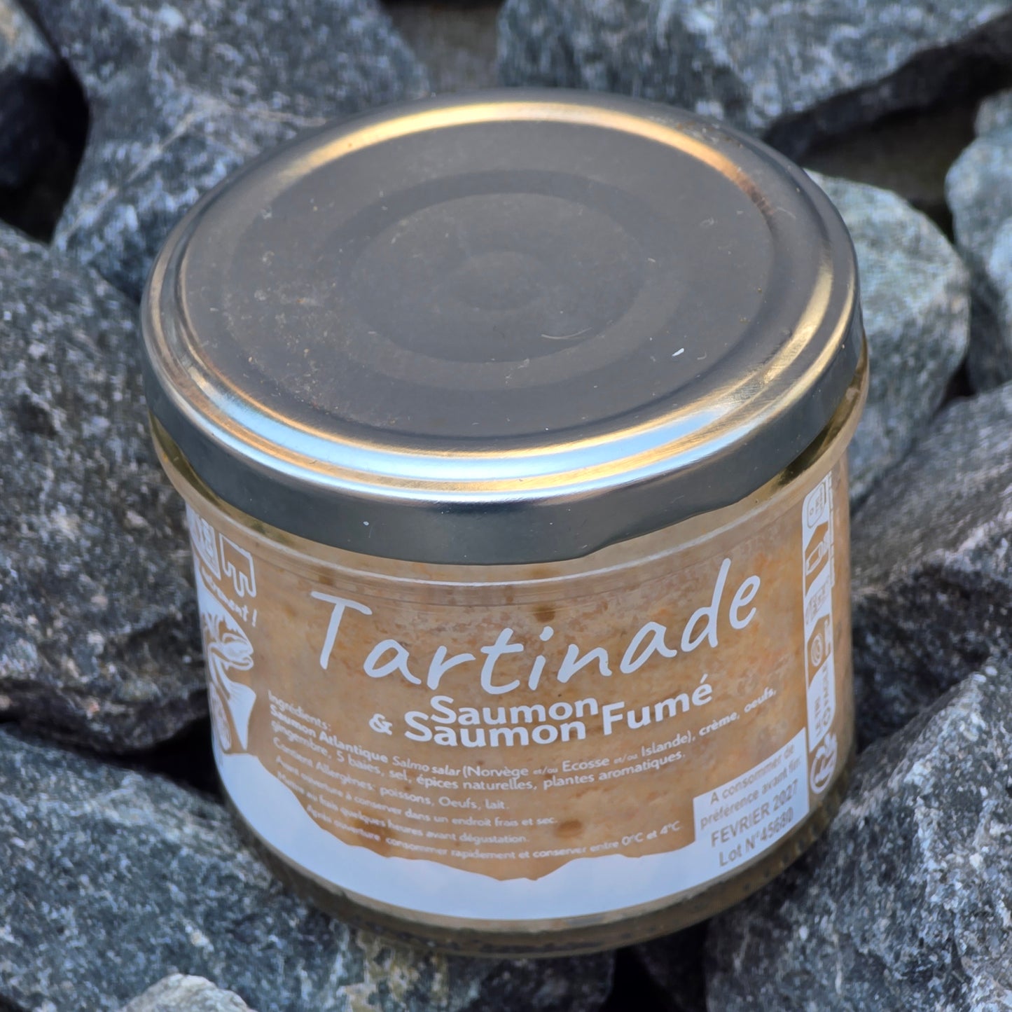 Rillette saumon fumé Champeyroux ambiance — Le Picnic Français