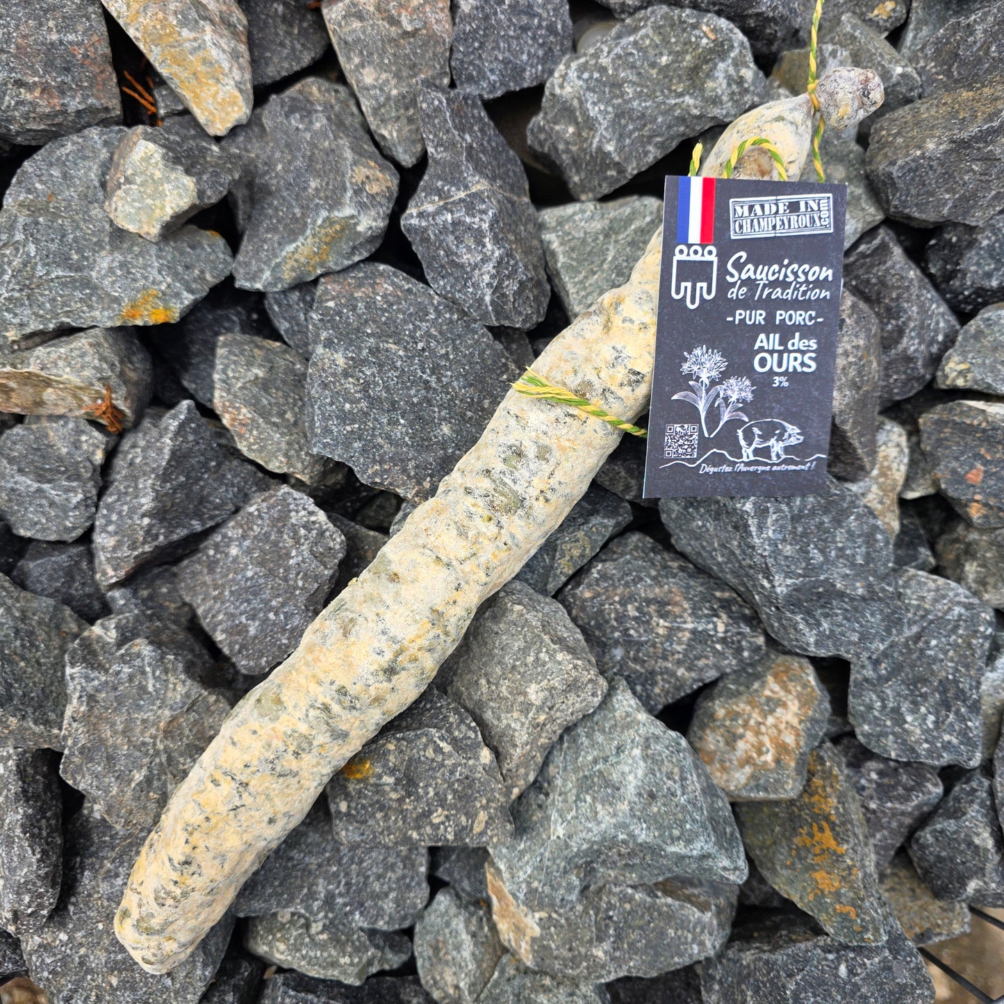 Saucisson sec à l'Ail des Ours – Auvergne