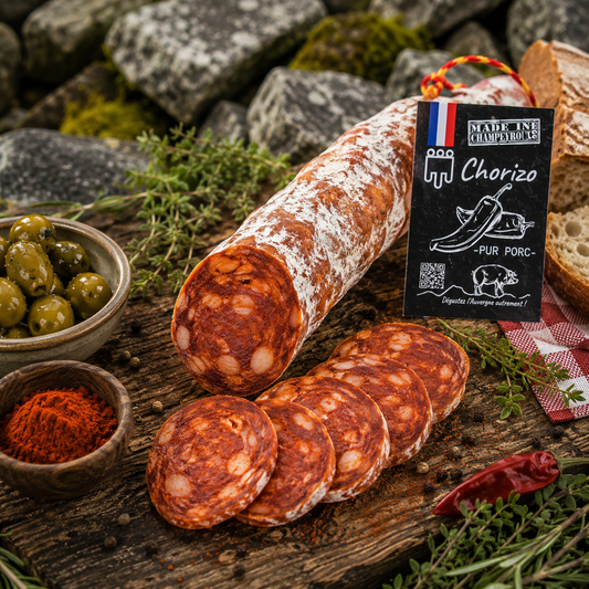 Saucisson façon Chorizo à l'Auvergnate – Charcuterie Auvergne