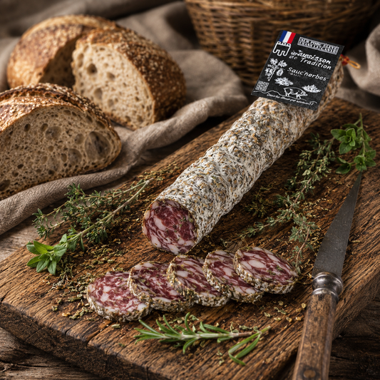 Saucisson sec aux Herbes de Provence – Auvergne