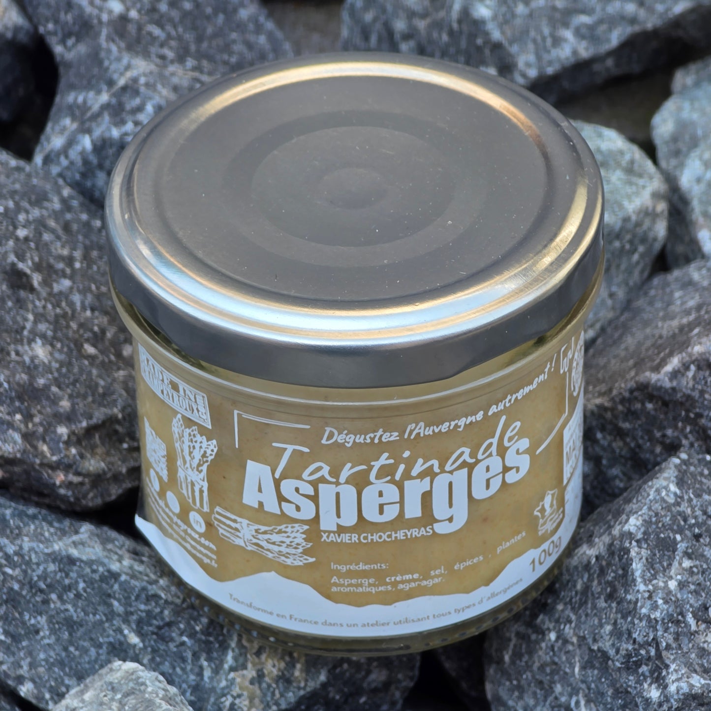 Tartinade asperges blanches Champeyroux en situation — Le Picnic Français