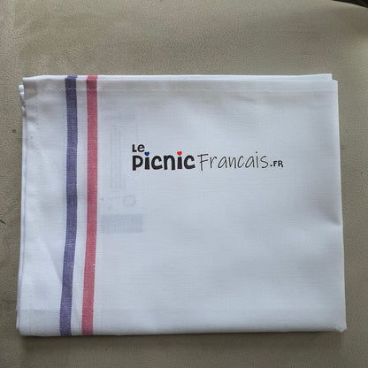 Torchon lepicnicfrancais "MADE in FRANCE" BLANC