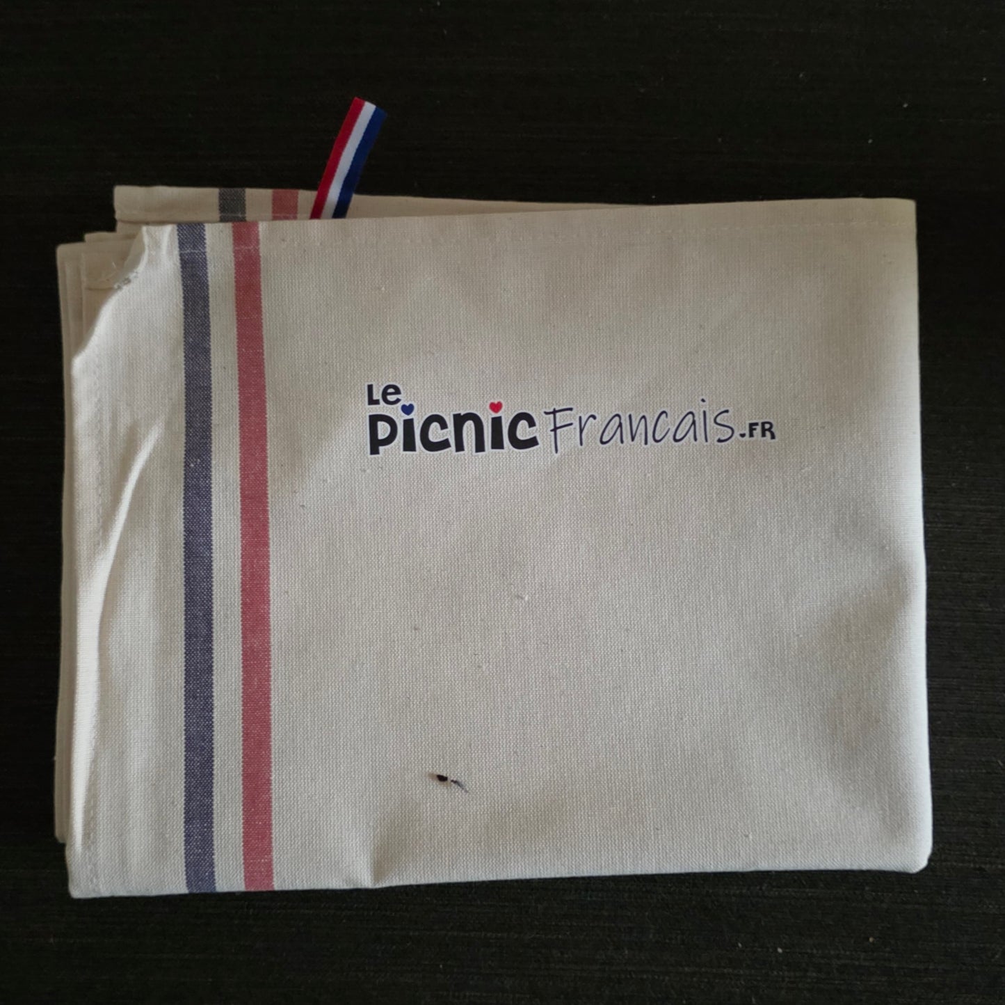 Torchon lepicnicfrancais "MADE in FRANCE" ECRU