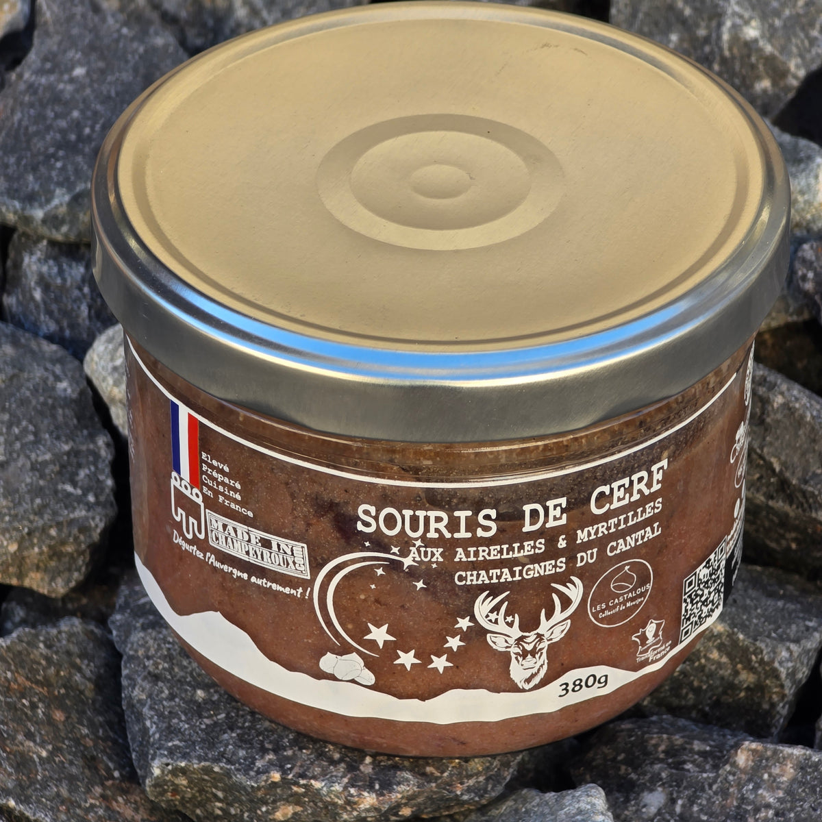 La Souris de Cerf aux Airelles & Myrtilles, Châtaignes du Cantal