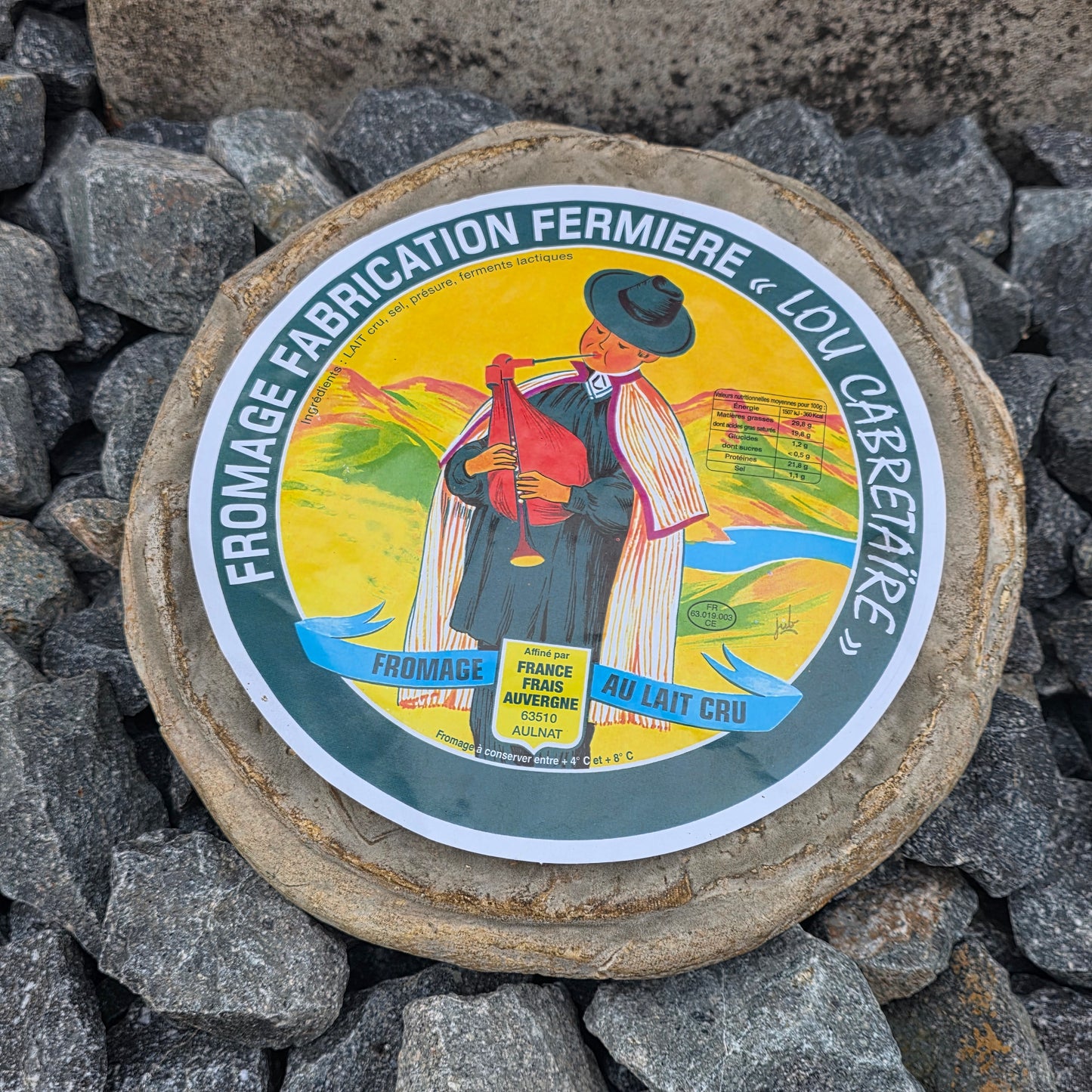 Le Fromage Fermier d'Auvergne