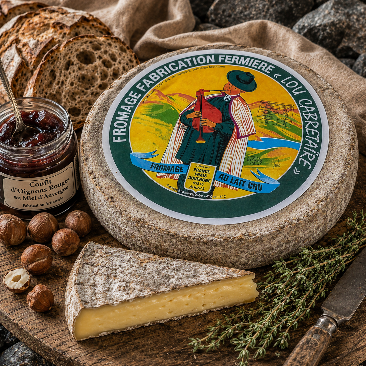 Le Fromage Fermier d'Auvergne
