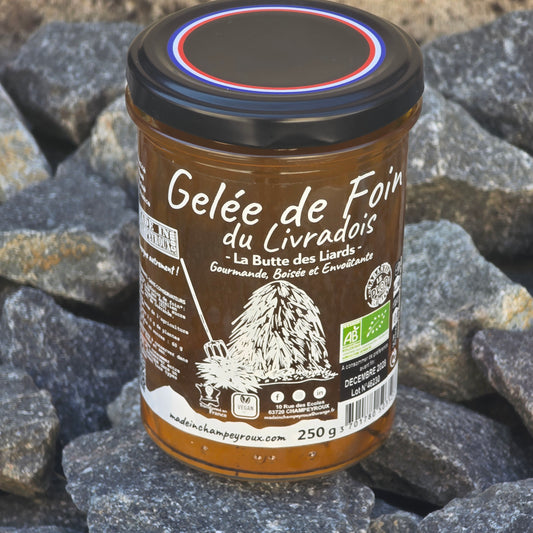 Gelée de Foin Bio du Livradois en bocal 250g – Le Picnic Français
