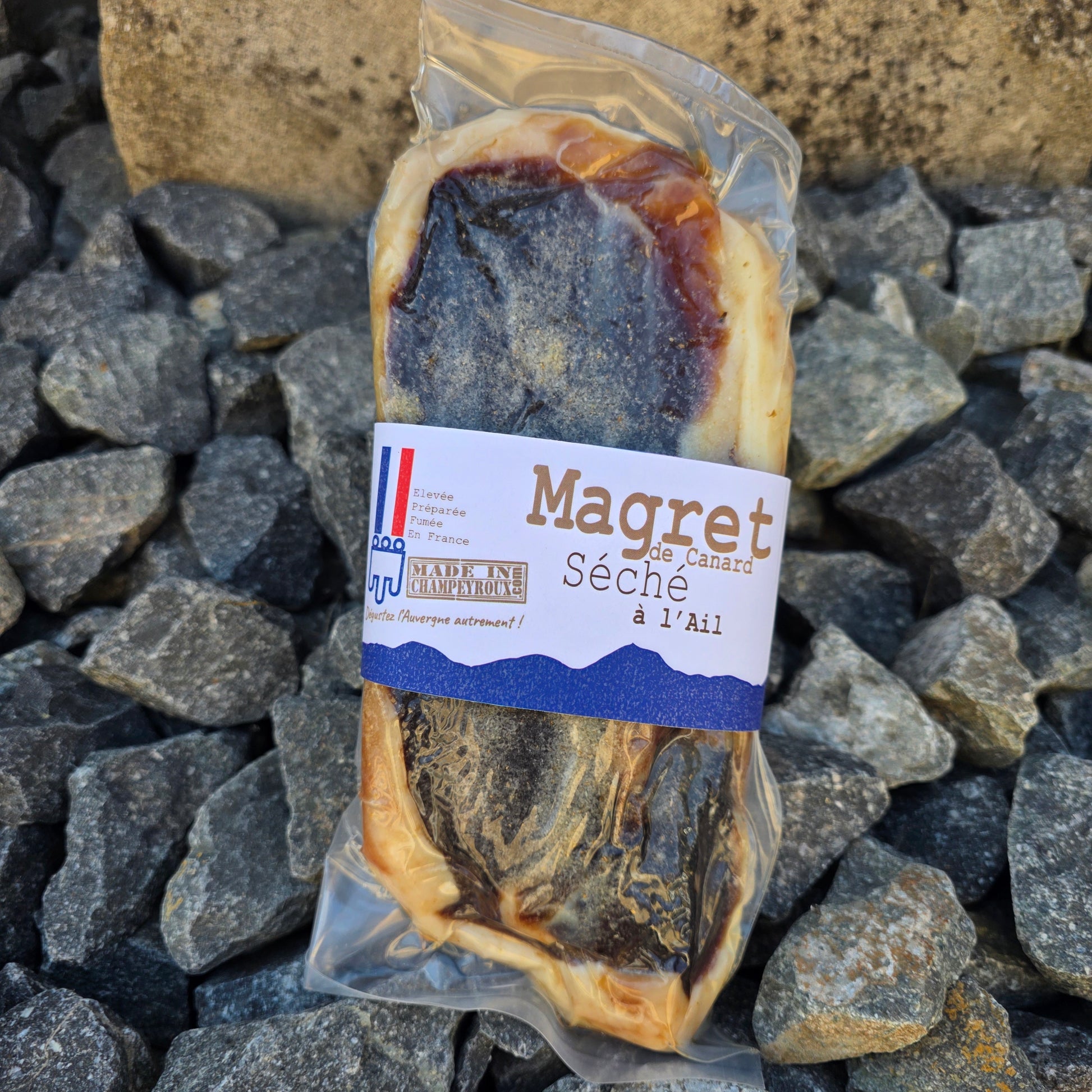 Magret à l'ail tranché gros plan – Le Picnic Français