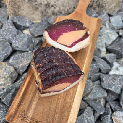 Magret de canard séché au foie gras artisanal face – Le Picnic Français