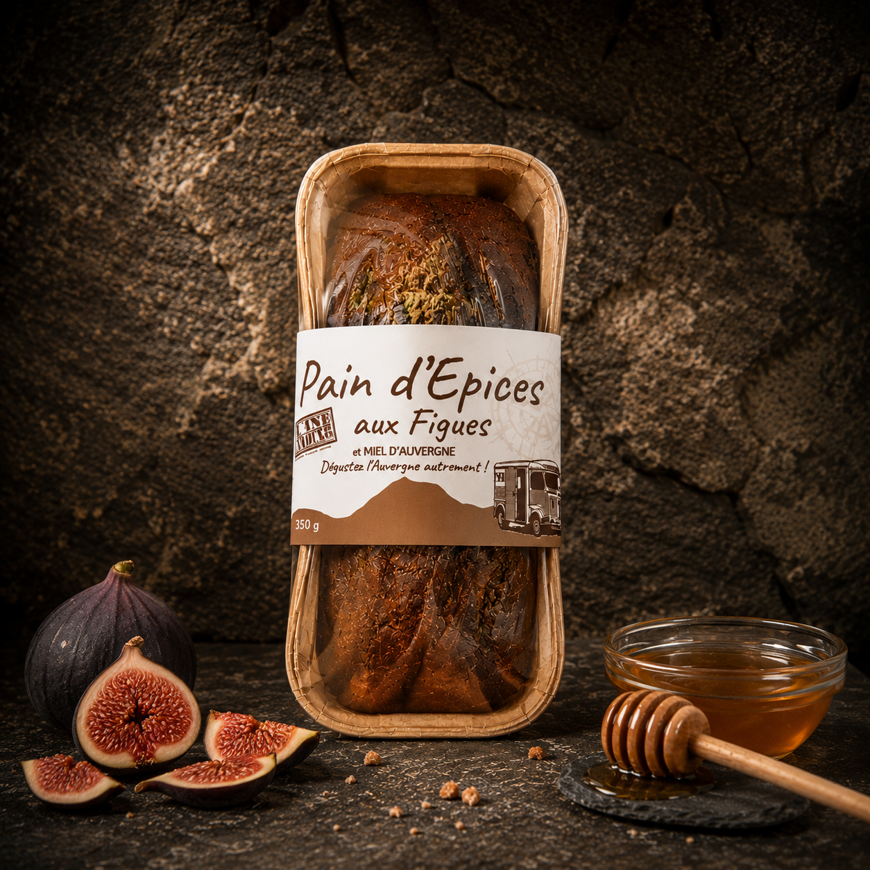 Pain d'Épices Maison aux Figues – Miel d'Auvergne