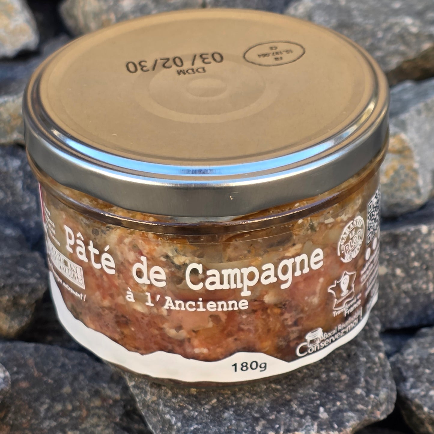 Pâté de Campagne à l'Ancienne 180g bocal – Le Picnic Français
