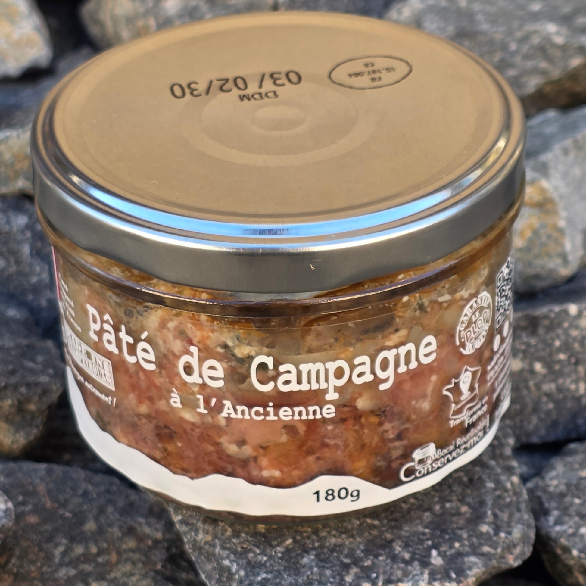 Pâté de Campagne à l'Ancienne 180g bocal – Le Picnic Français