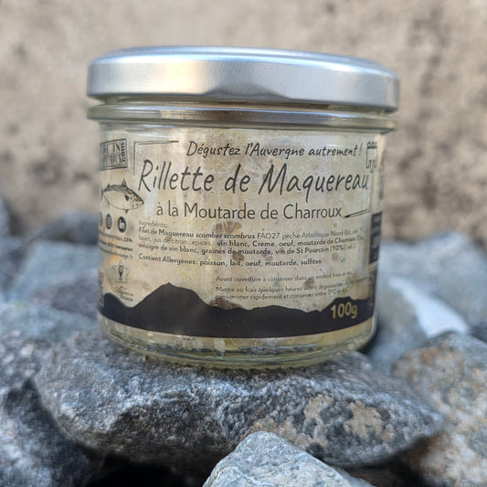 Rillette de Maquereaux à la Moutarde de Charroux