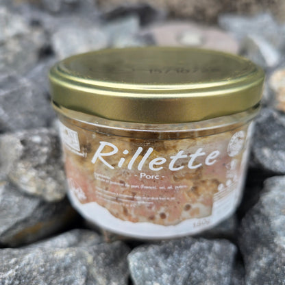 Rillette de tradition artisanale porc Auvergne – Le Picnic Français
