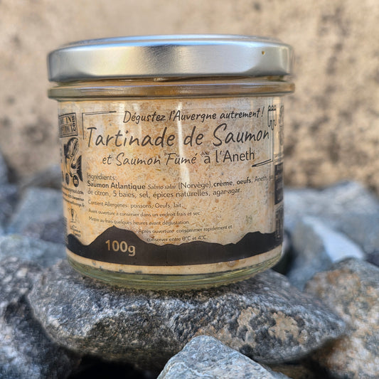 Rillette de Saumon & Saumon fumé Aneth
