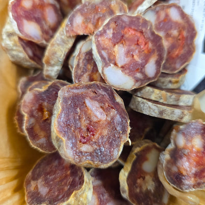 Saucisson sec au TOMATES SECHES & OLIVES