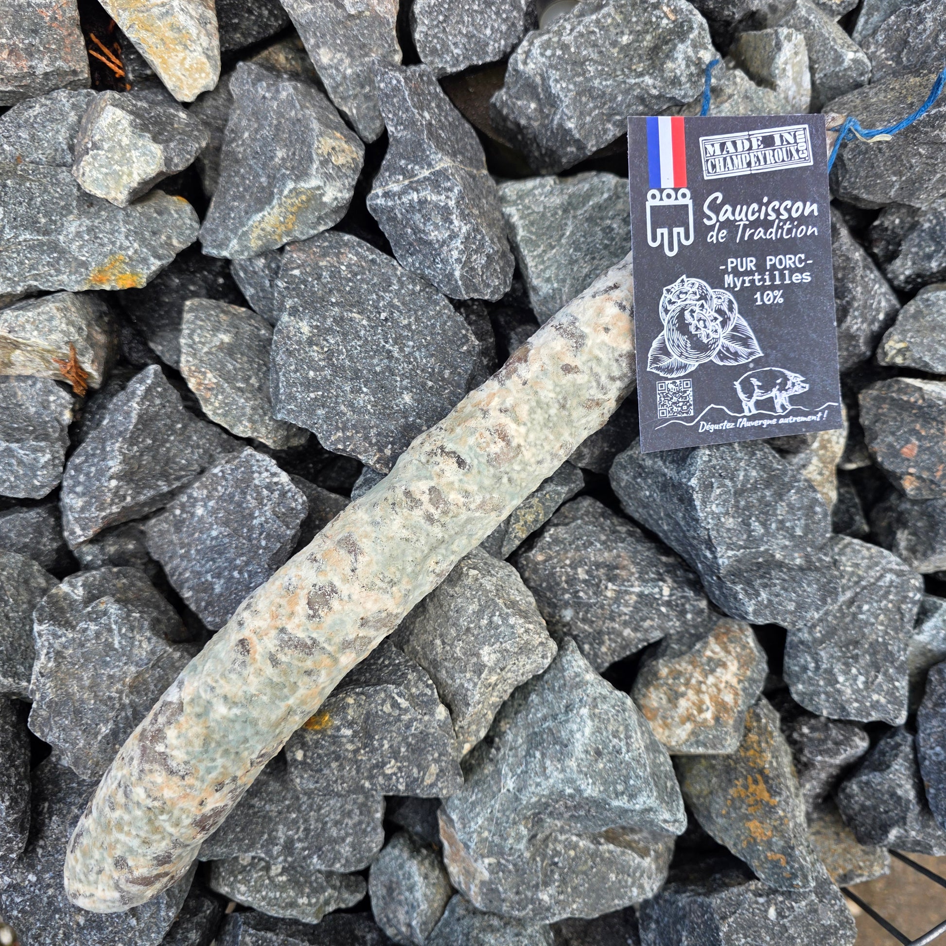 Saucisson sec aux myrtilles sauvages d'Auvergne — Le Picnic Français