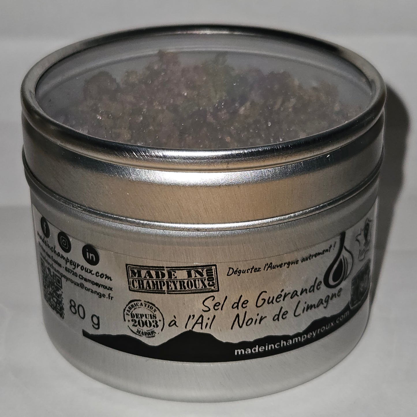 Sel à l'ail Noir de Limagne