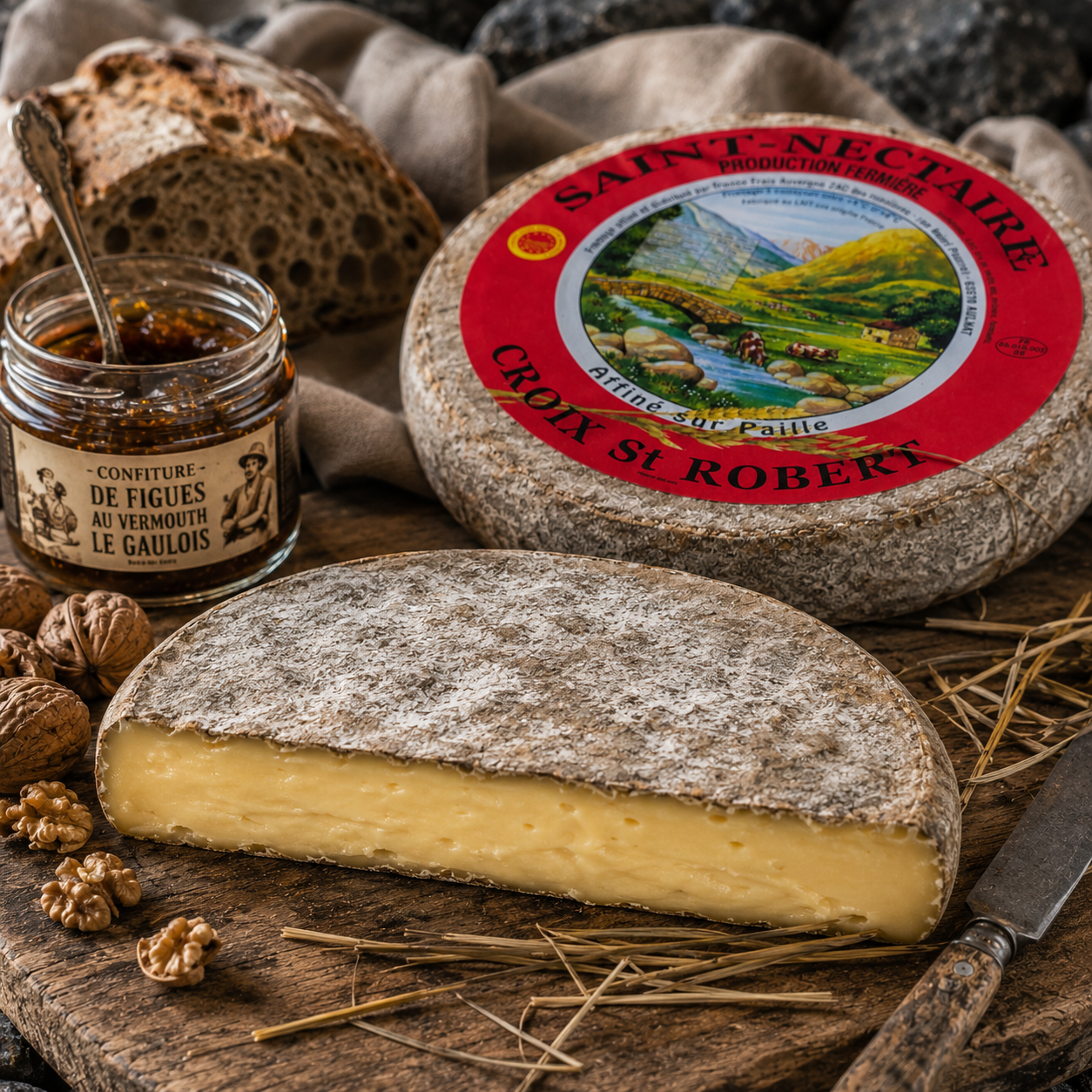Le Saint-Nectaire Fermier — Demi ~800g