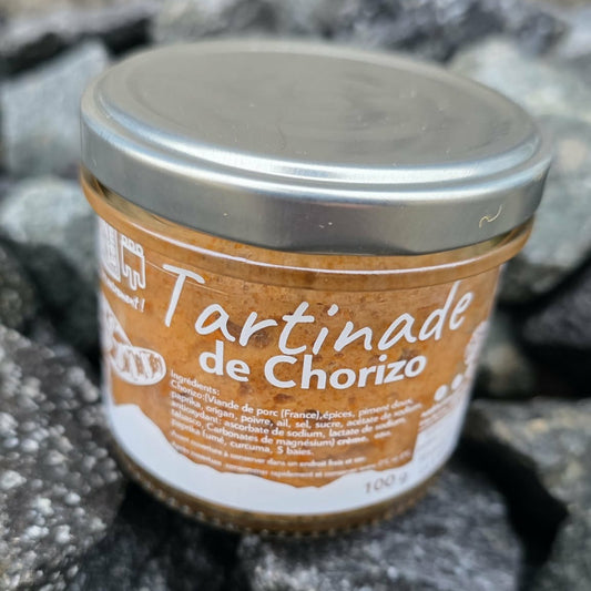 Tartinade de chorizo de porc du Cantal