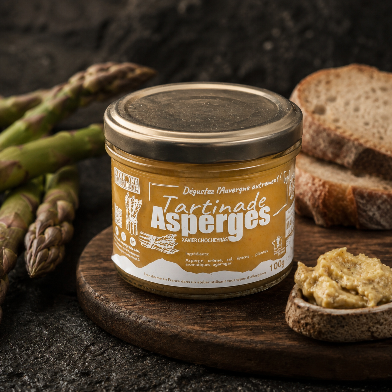 Tartinade d'asperges blanches de Xavier 100g — Le Picnic Français