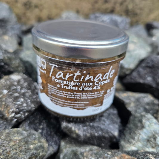 Tartinade Forestière aux Cèpes et Truffe d'été