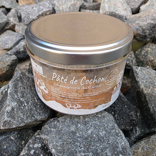 Terrine de Campagne aux châtaignes de Mourjou