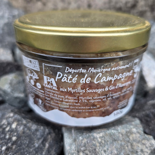 Terrine de Campagne aux Myrtilles et Gin Génestine